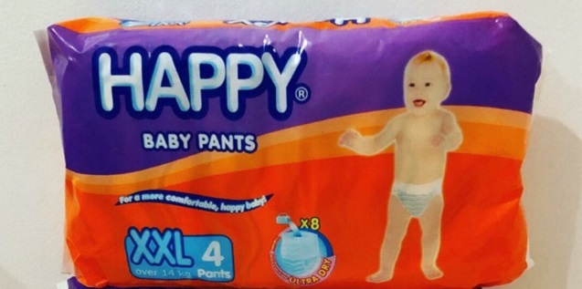 HAPPY BABY PANTS XXL 4S - Iloilo Supermart Online- Aton Guid ini!