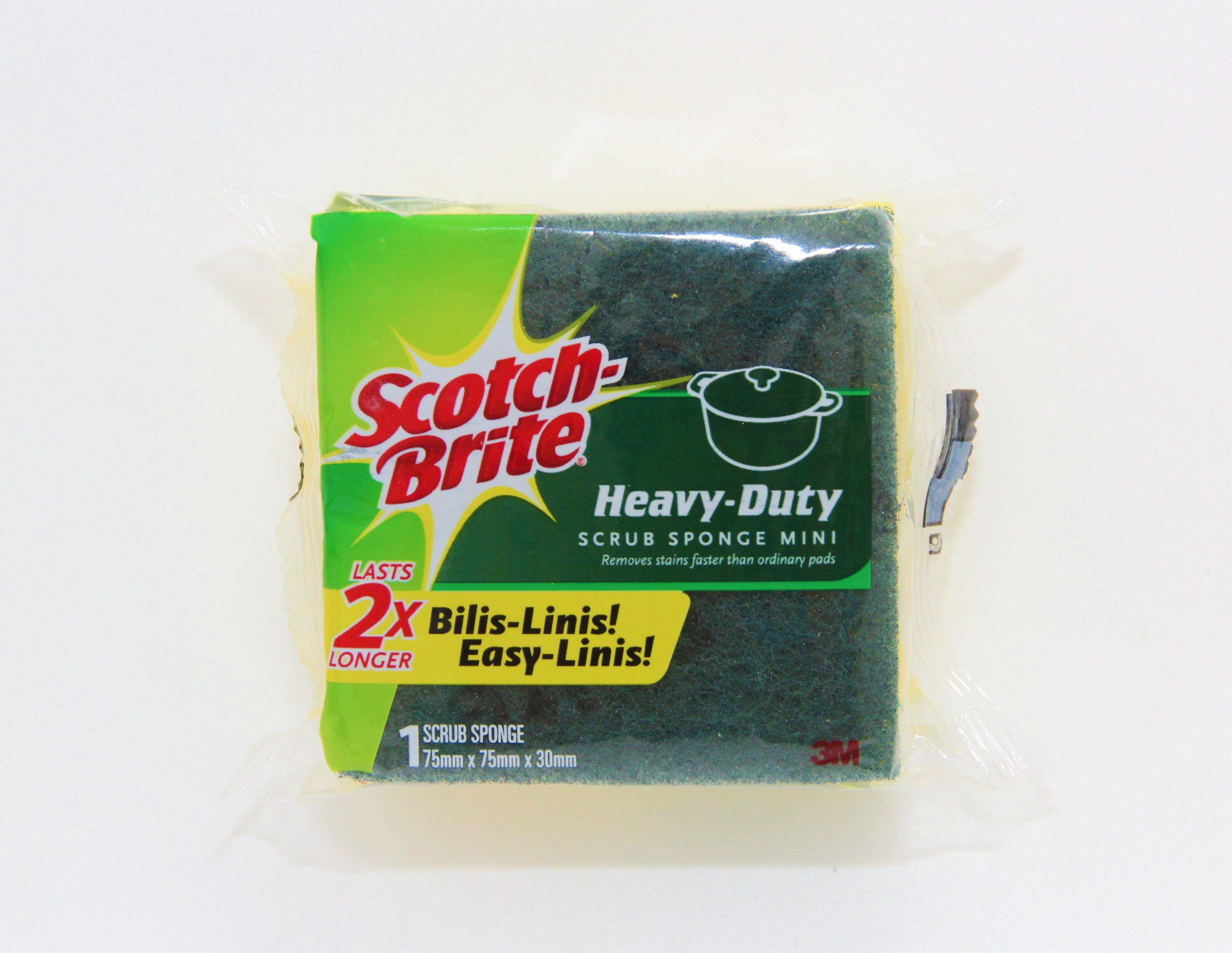 SCOTCH-BRITE HEAVY-DUTY SCRUB SPONGE MINI - Iloilo Supermart Online- Aton  Guid ini!