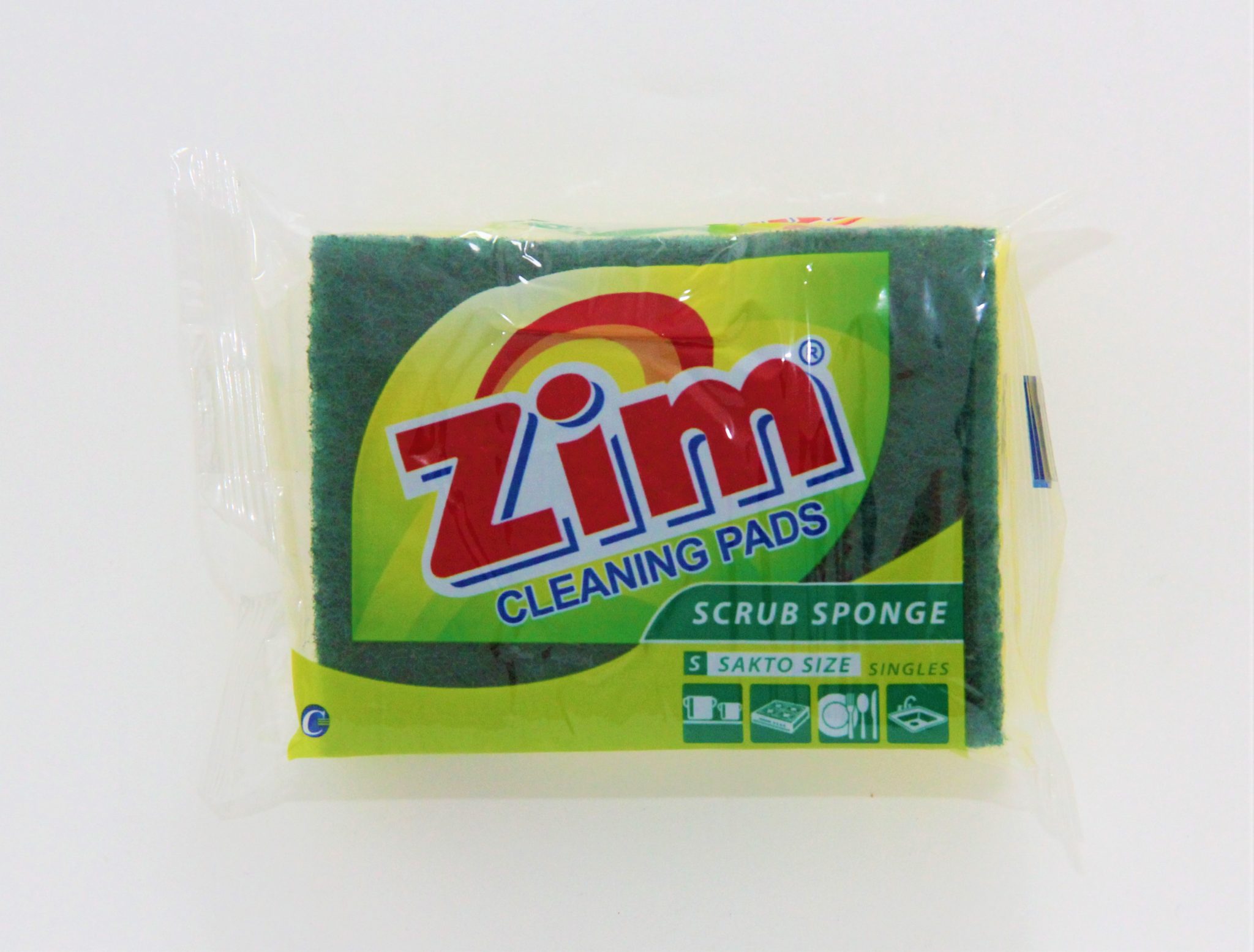ZIM CLEANING PADS SCRUB SPONGE SMALL 30MM Iloilo Supermart Online