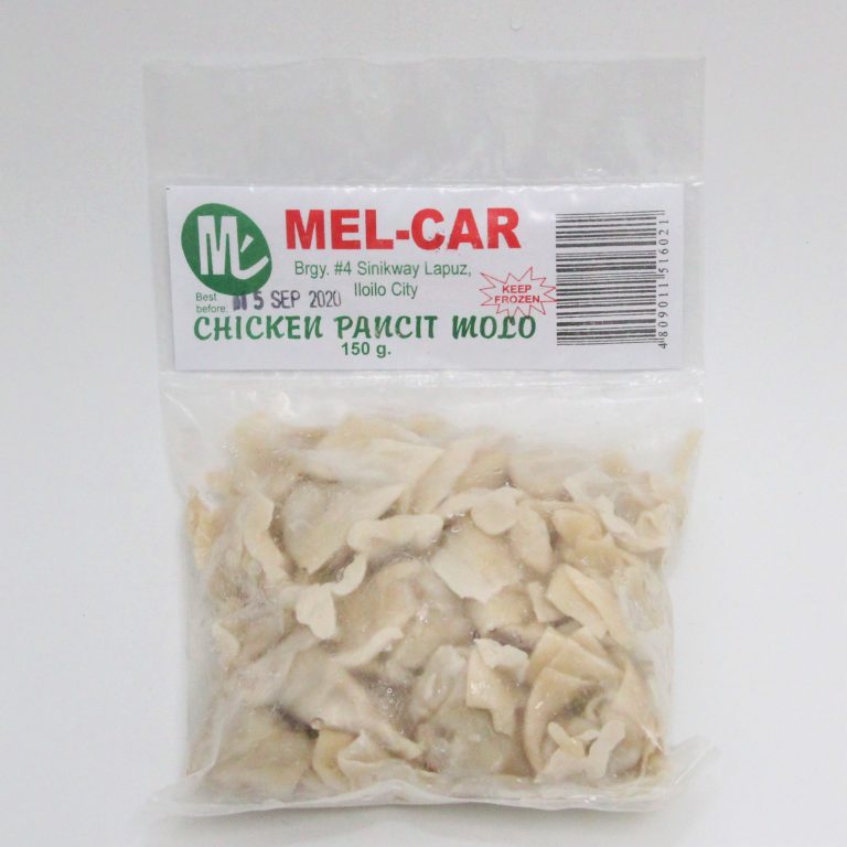 MELCAR CHICKEN PANCIT MOLO BALLS 150G - Iloilo Supermart Online- Aton