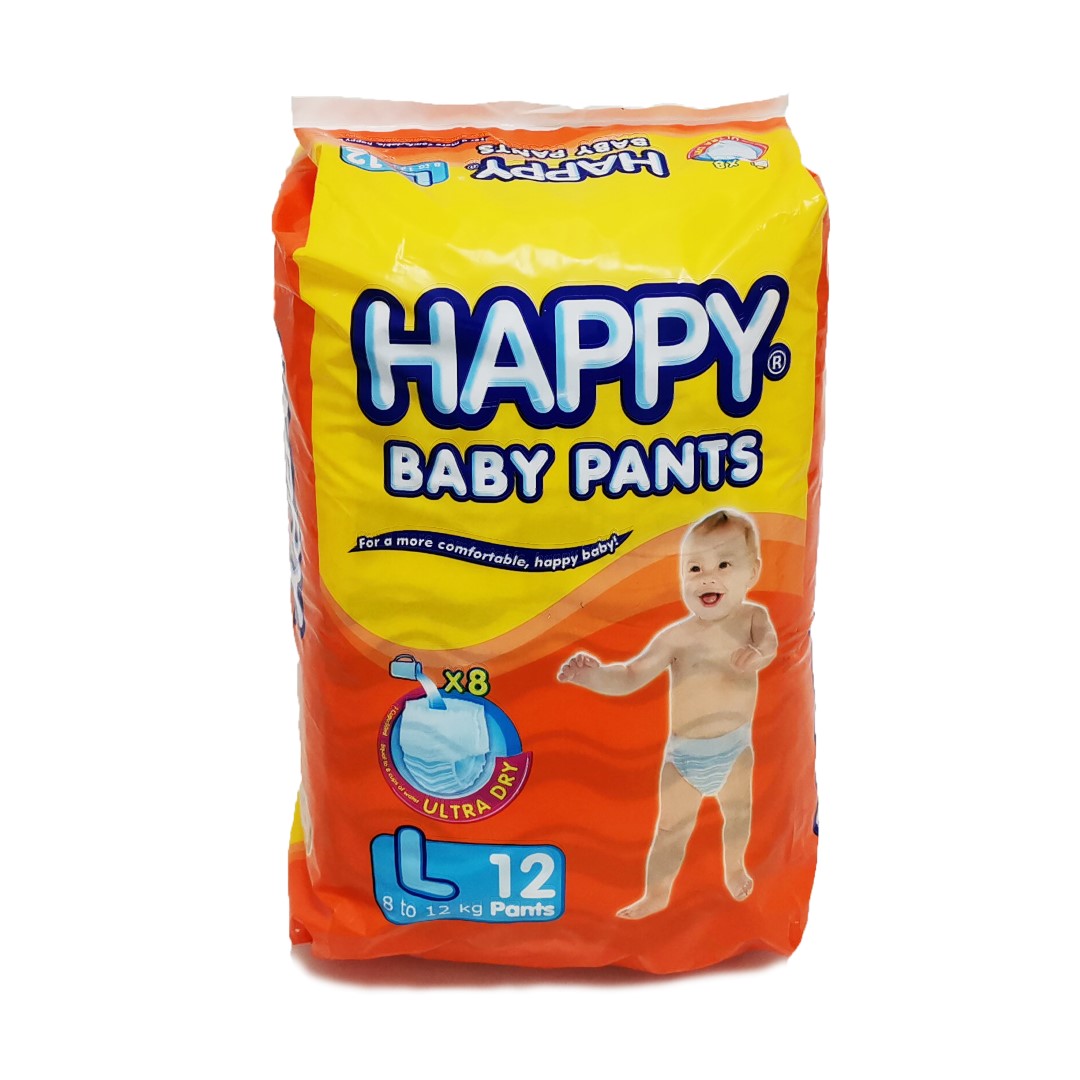 HAPPY BABY PANTS L 12S - Iloilo Supermart Online- Aton Guid ini!