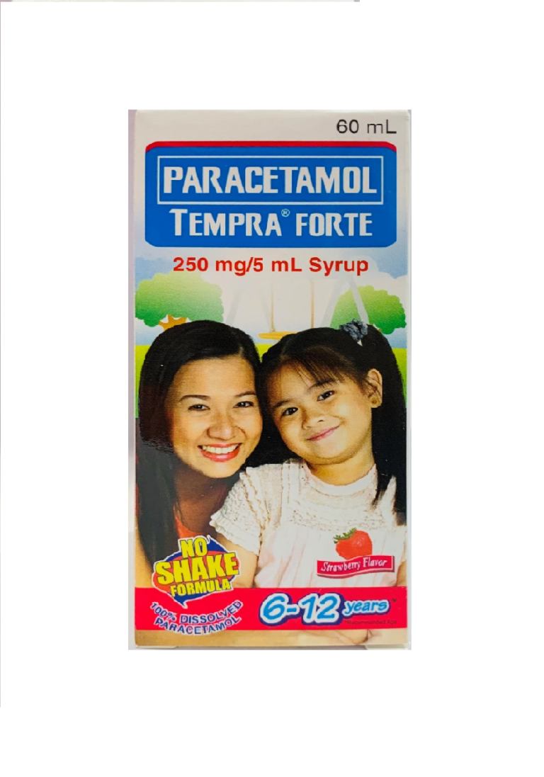 TEMPRA FORTE SYRUP STRAWBERRY 60ML - Iloilo Supermart Online- Aton Guid ...