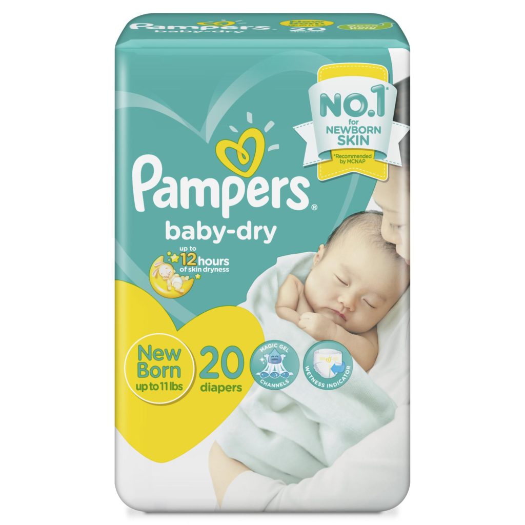 PAMPERS BABY DRY NEW BORN 20S - Iloilo Supermart Online- Aton Guid ini!