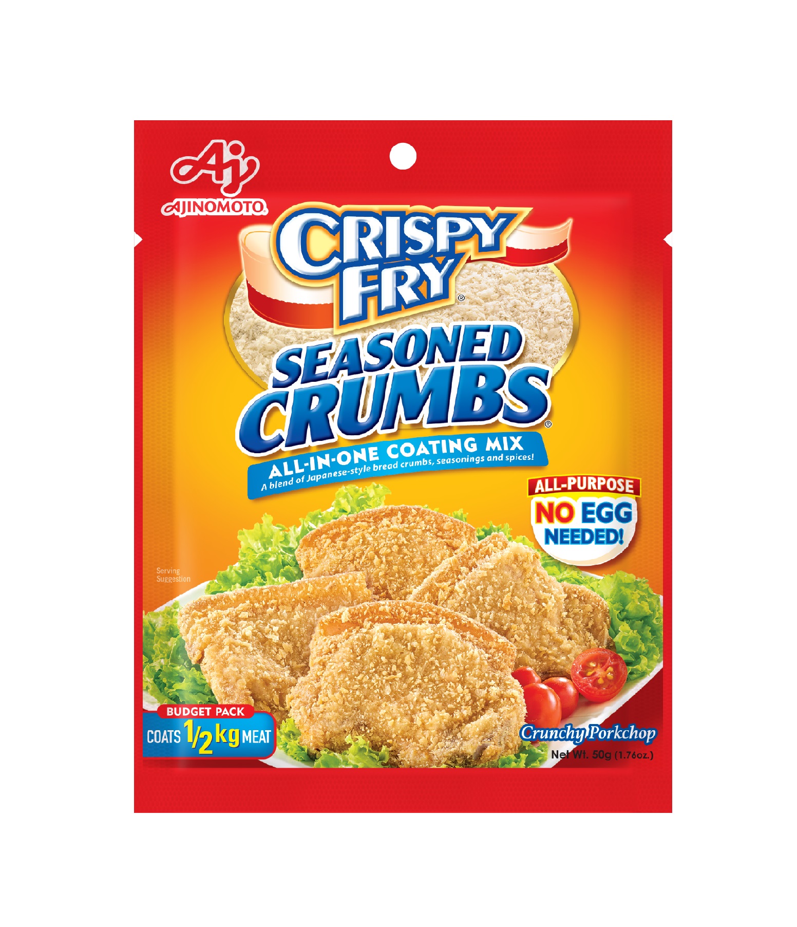 AJINOMOTO CRISPY FRY SEASONED CRUMBS 50G Iloilo Supermart Online
