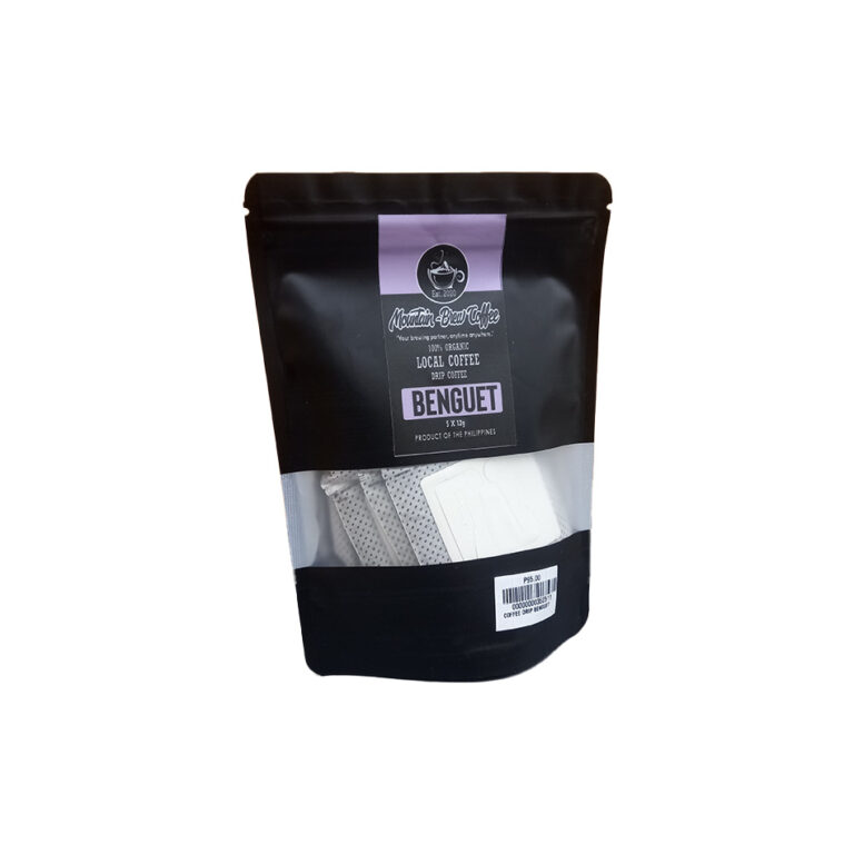 MountainBrew Coffee Benguet Drip Coffee 12g 5s Iloilo Supermart