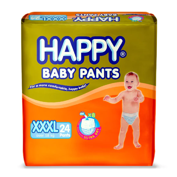 HAPPY BABY PANTS XXX-LARGE 24S - Iloilo Supermart Online- Aton Guid ini!