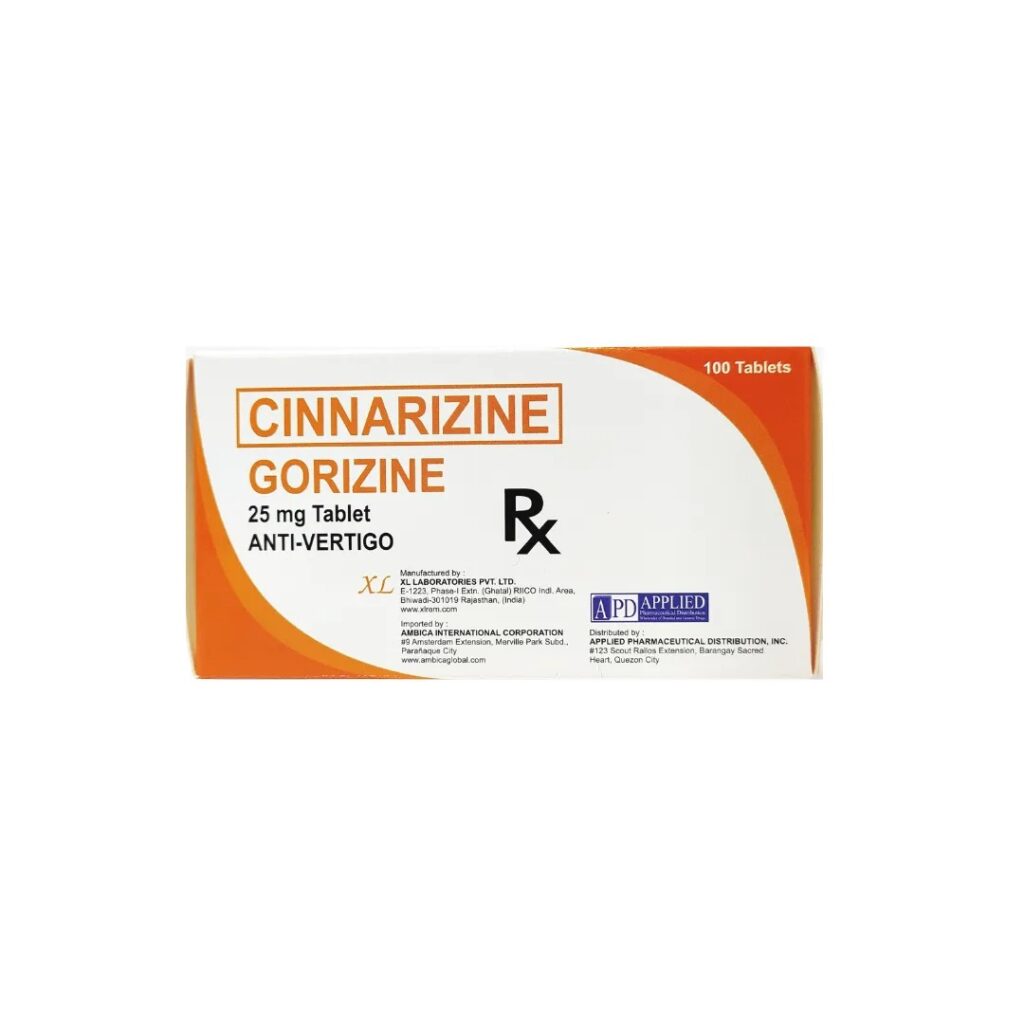 CINNARIZINE 25MG TABLET - Iloilo Supermart Online- Aton Guid ini!