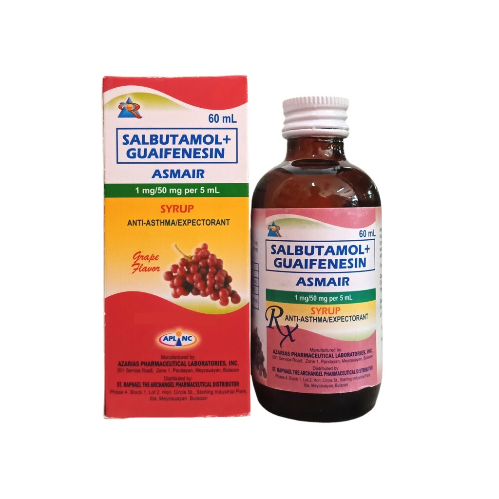 SALBUTAMOL + GUAIFENESIN SYRUP 60ML - Iloilo Supermart Online- Aton ...