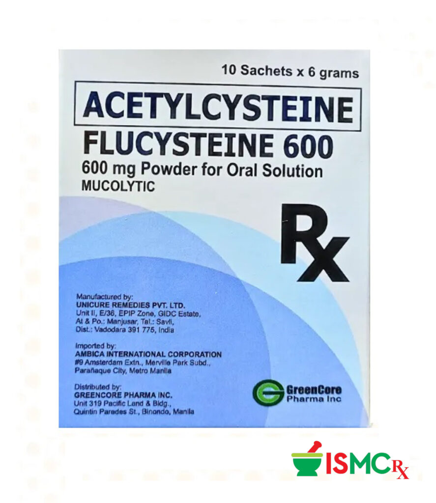 ACETYLCYSTEINE 600MG POWDER SACHET - Iloilo Supermart Online- Aton Guid ...