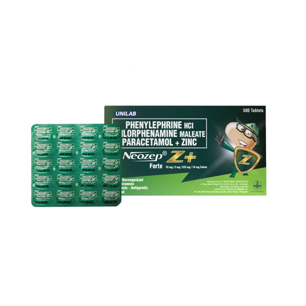NEOZEP Z+ FORTE TABLET - Iloilo Supermart Online- Aton Guid ini!